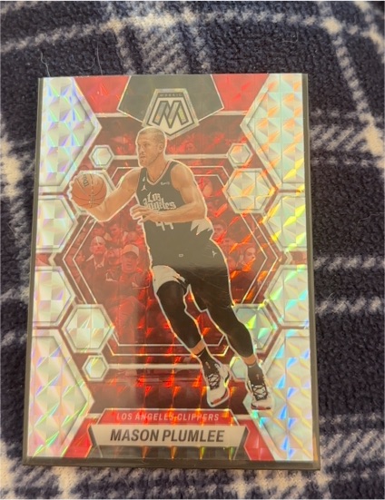 2022-23 Panini Mosaic #134 Mason Plumlee — front