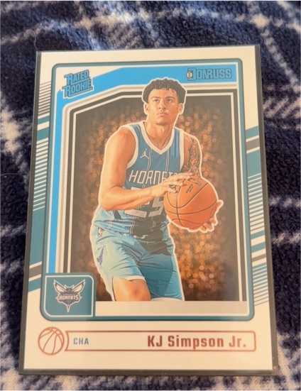 2024-25 Panini Donruss #247 KJ Simpson Jr. — front