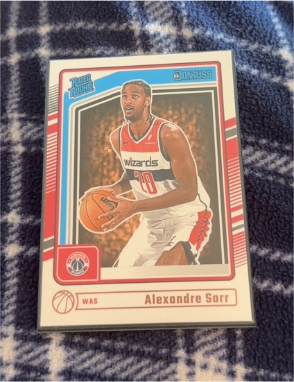 2024-25 Panini Donruss #215 Alexandre Sarr — front