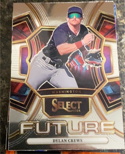 2024 Panini Select #3 Dylan Crews Select Future Washington Nationals Baseball — front