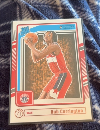 2024-25 Panini Donruss #220 Bub Carrington — front