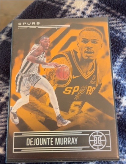 2020-21 Panini Illusions #128 Dejounte Murray — front