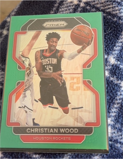 2021-22 Panini Prizm #112 Christian Wood — front