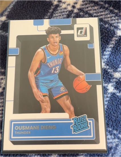 2022-23 Panini Donruss #211 Ousmane Dieng — front
