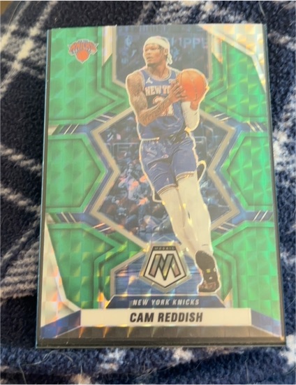 2021-22 Panini Mosaic #163 Cam Reddish — front