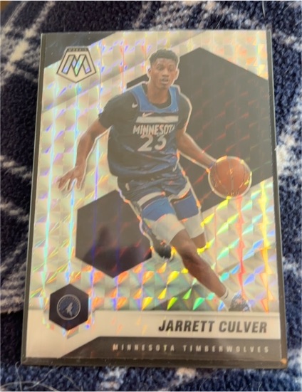 2020-21 Panini Mosaic #176 Jarrett Culver — front