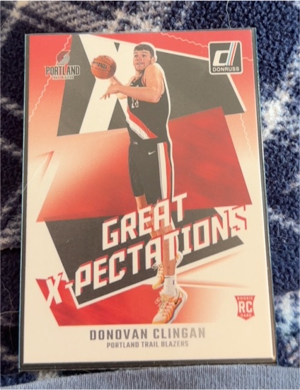 2024-25 Panini Donruss #21 Donovan Clingan Great X-Pectations — front
