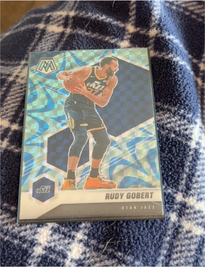 2020-21 Panini Mosaic #58 Rudy Gobert — front