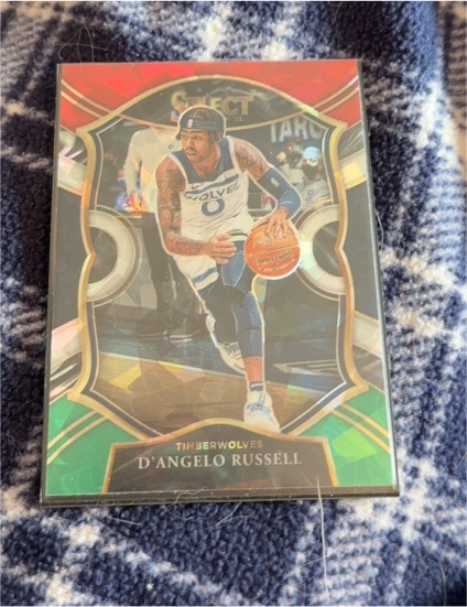 2020-21 Panini Select #18 D'Angelo Russell — front
