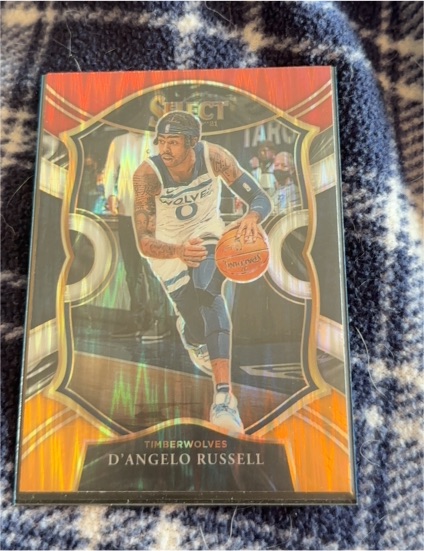 2020-21 Panini Select Concourse #18 D'Angelo Russell — front