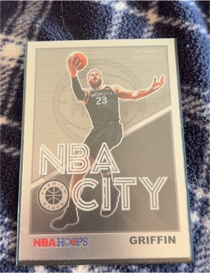 2019-20 Panini NBA Hoops Premium Stock NBA City Blake Griffin — front