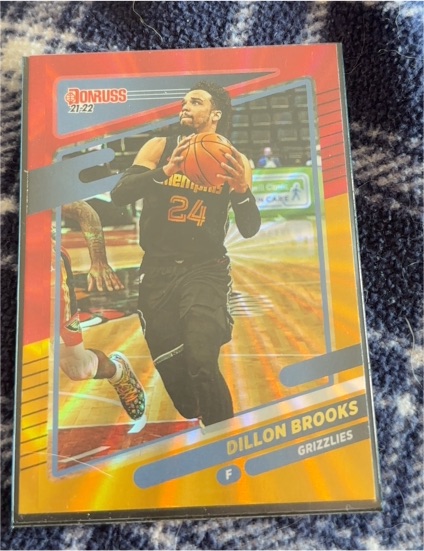 2021-22 Donruss #50 Dillon Brooks — front