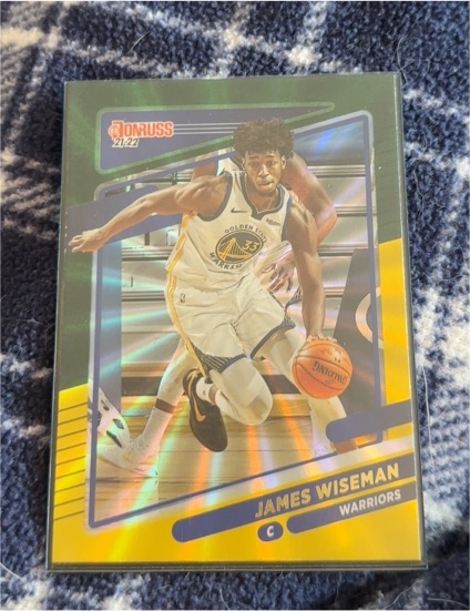 2021-22 Donruss #115 James Wiseman — front