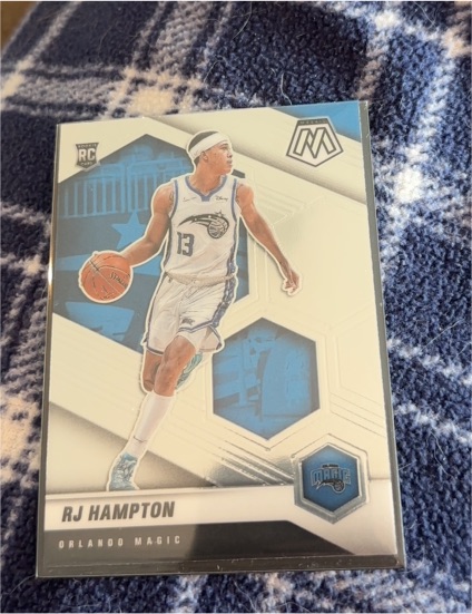 2020-21 Panini Mosaic #233 RJ Hampton — front