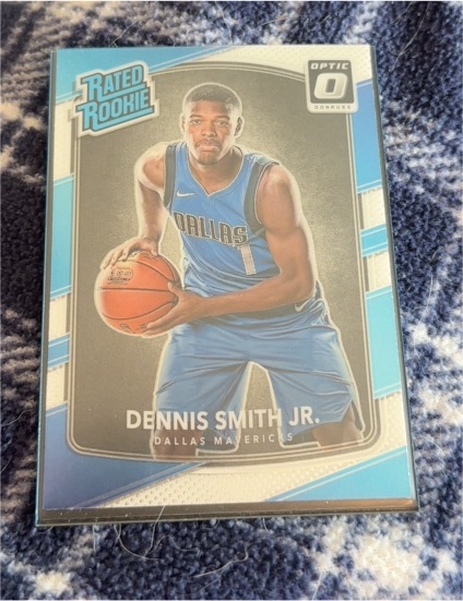 2017-18 Donruss Optic #192 Dennis Smith Jr. — front
