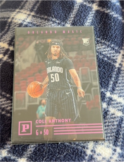 2020-21 Panini Chronicles #122 Cole Anthony — front
