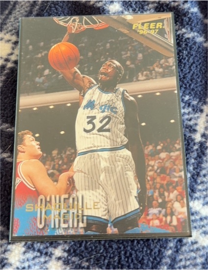 1996-97 Fleer #79 Shaquille O'Neal — front