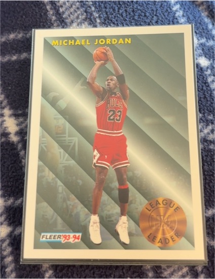 1993-94 Fleer #224 Michael Jordan — front