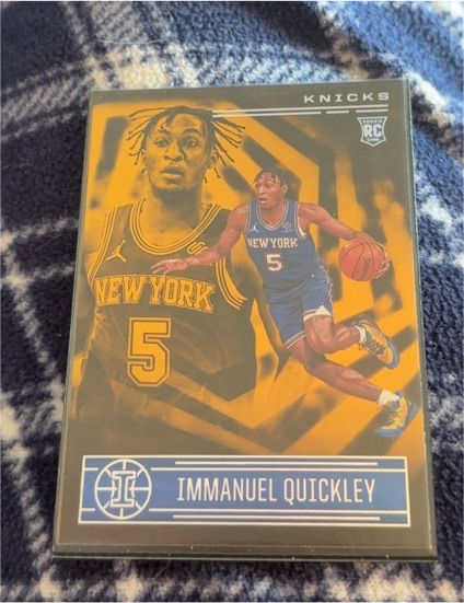 2020-21 Panini Illusions #154 Immanuel Quickley — front