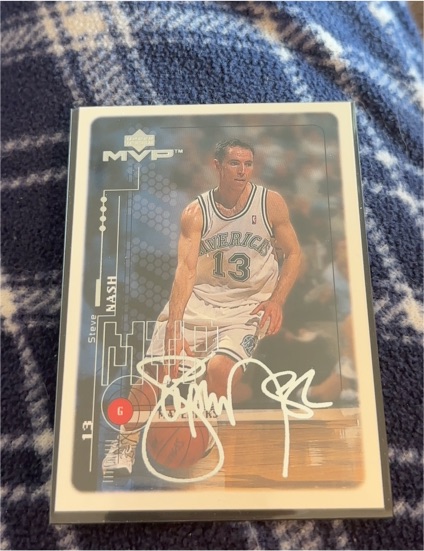 1999-00 Upper Deck MVP #36 Steve Nash — front