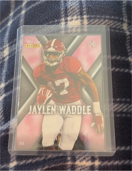 2021 Wild Card Matte X-Plode #MXP-6 Jaylen Waddle — front