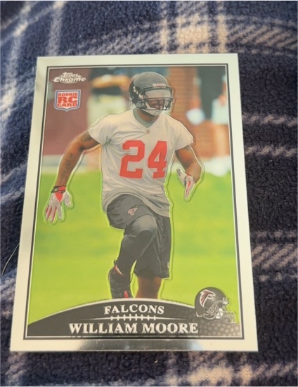 2009 Topps Chrome #TC219 William Moore — front