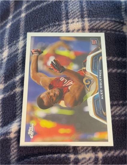 2013 Topps Chrome #183 Alec Ogletree Rookie Card — front