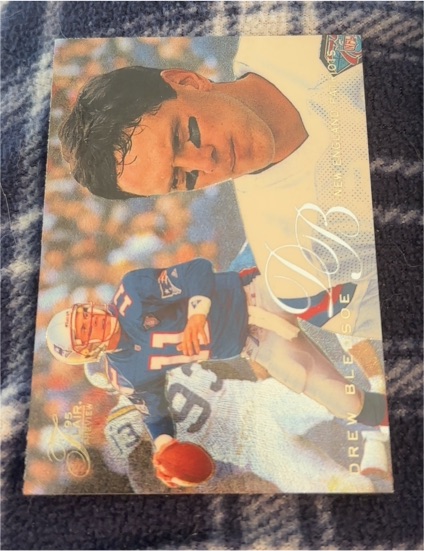 1995 Fleer Flair Preview #20 Drew Bledsoe — front