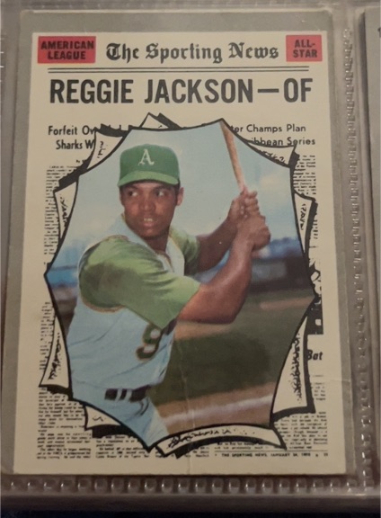 1970 Topps #459 Reggie Jackson — front