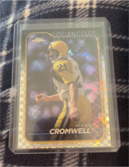2024 Topps Chrome #105 Nolan Cromwell — front
