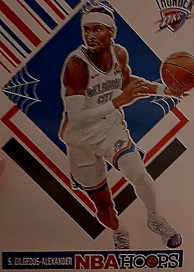 2019 NBA Hoops #287 Shai Gilgeous-Alexander — front
