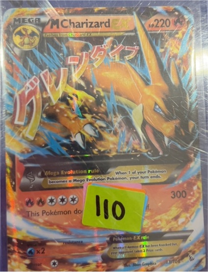 2014 Pokémon Mega Charizard EX 13/108 — front