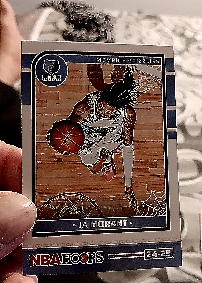 2024-25 Panini NBA Hoops Haunted Hoops #3 Ja Morant — front