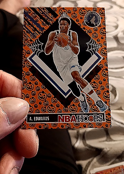 2024-25 Panini Haunted Hoops Tribute #290 Anthony Edwards — front