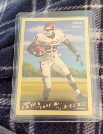 2009 Upper Deck Goodwin Champions #94 Adrian Peterson — front