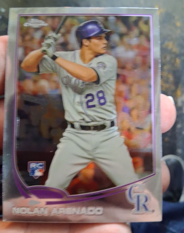 2013 Topps Chrome #78 Nolan Arenado RC — front