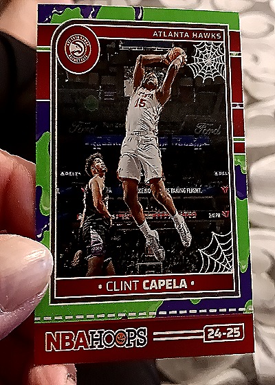 2024-25 Panini Haunted Hoops #99 Clint Capela — front