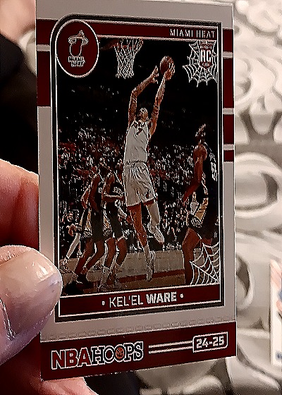 2024-25 Panini NBA Hoops Haunted Hoops #231 Kel'el Ware — front