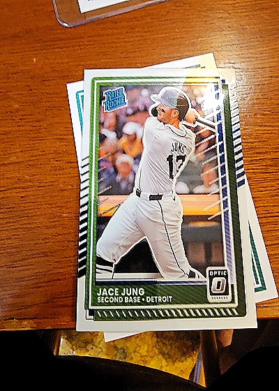 2025 Donruss Optic #52 Jace Jung — front
