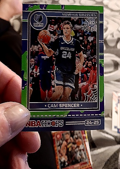 2024-25 Panini NBA Hoops #252 Cam Spencer — front