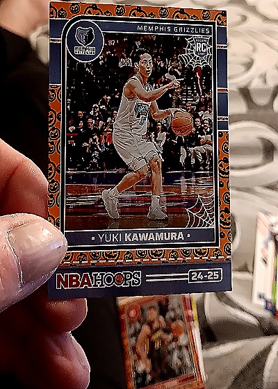 2024-25 Panini Haunted Hoops #275 Yuki Kawamura — front
