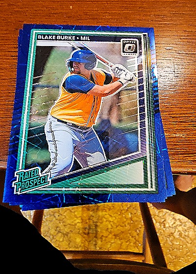 2025 Panini Donruss Optic #179 Blake Burke — front