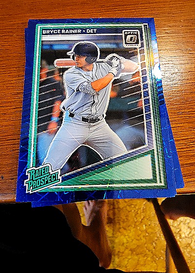 2025 Panini Donruss Optic #189 Bryce Rainer — front