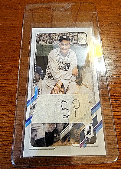 1982 Topps Stickers SP Hal Newhouser — front