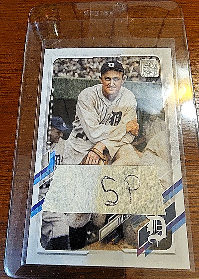 2020 Topps Ty Cobb #TC-1 — front