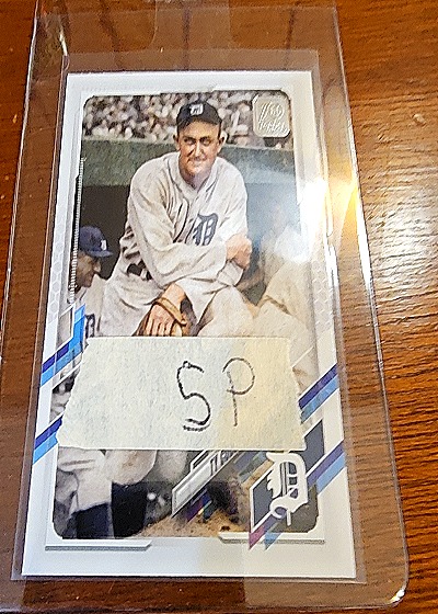 2021 Topps Hal Newhouser Detroit Tigers — front