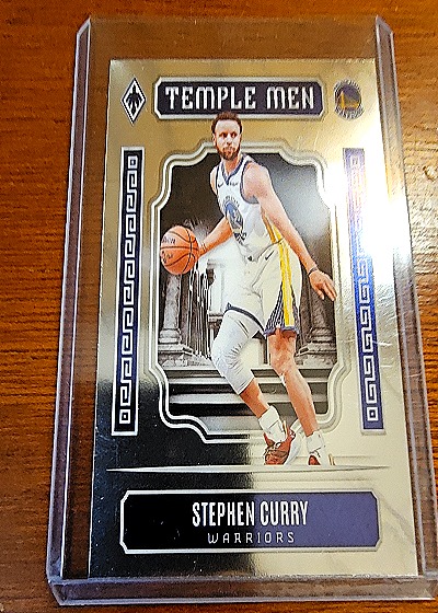 2023-24 Panini Phoenix #16 Stephen Curry Temple Men — front