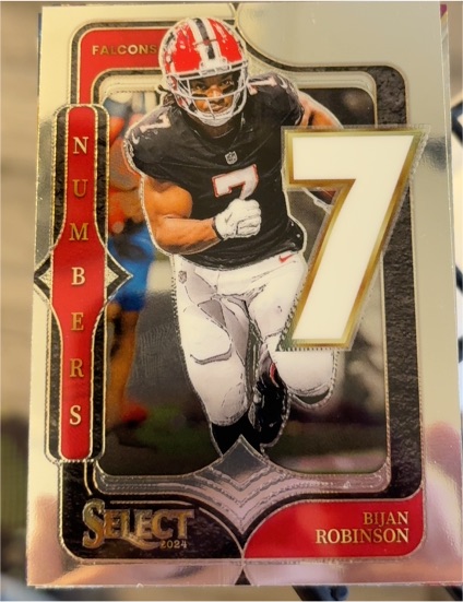 2024 Panini Select #3 Bijan Robinson — front