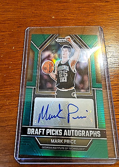 2023 Panini Prizm Draft Picks Autographs #DPA-MPG Mark Price — front