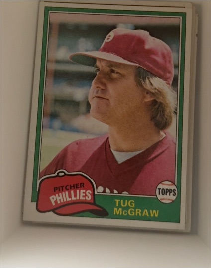 1981 Topps #40 Tug McGraw — front